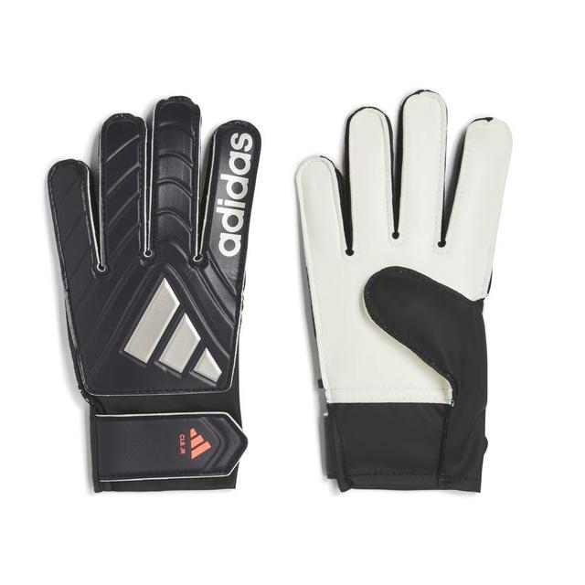 adidas Goalkeeper Gloves Copa Club Vivid Horizon - Aurora Black/turbo/platin Metallic Kids, size 40⅔ on Productcaster.