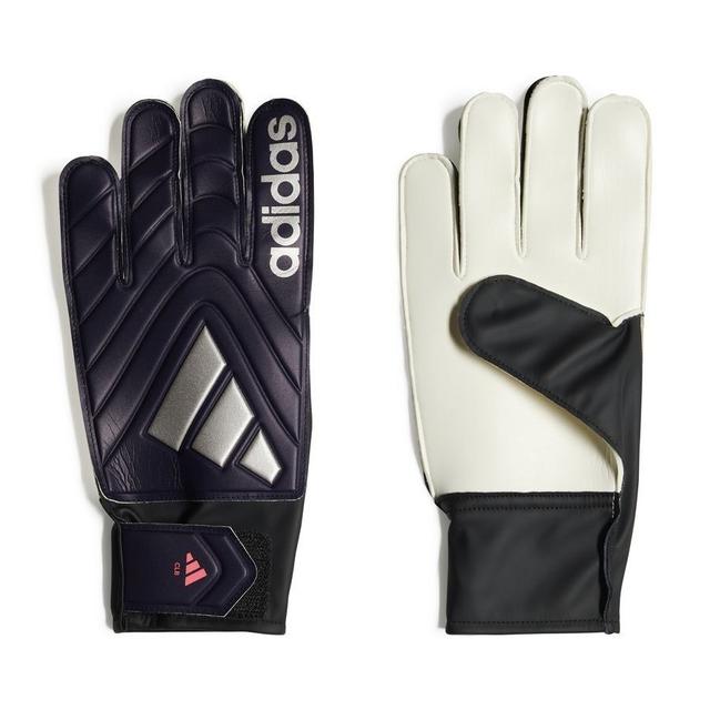 adidas Goalkeeper Gloves Copa Club Vivid Horizon - Aurora Black/turbo/platin Metallic, size 42⅔ on Productcaster.