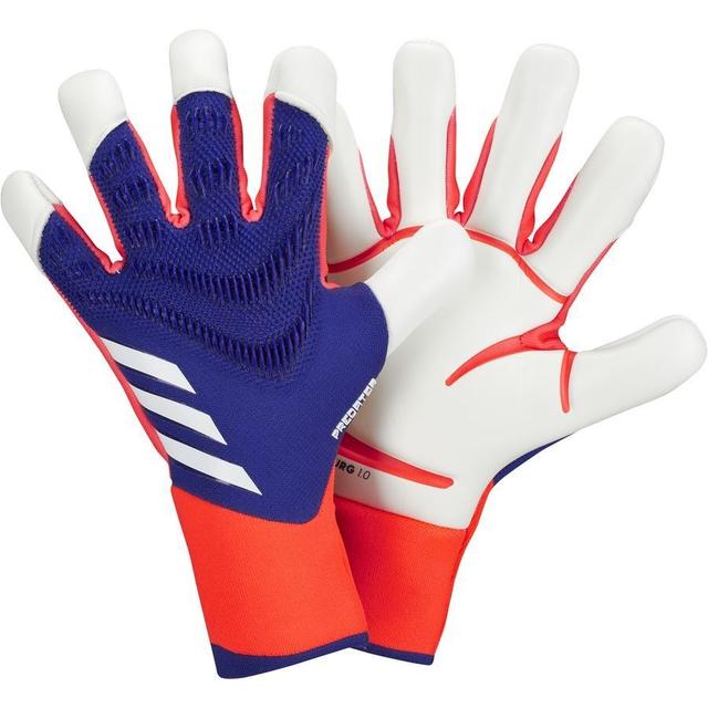 adidas Goalkeeper Gloves Predator Pro Hybrid Pc Advancement - Lucid Blue/solar Red/white, size 11½ on Productcaster.