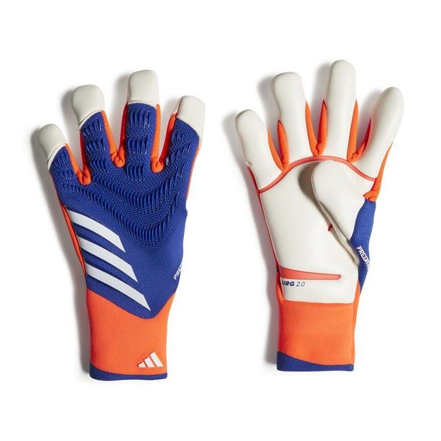 adidas Gants De Gardien Predator Pro Hybrid Advancement - Bleu/rouge/blanc, pointure 8½ on Productcaster.