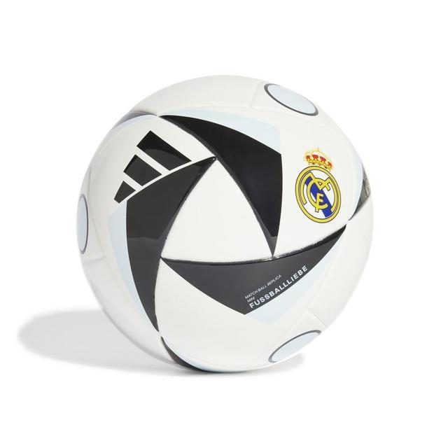 Real Madrid Football Mini Home Ground - White/black/blue - adidas, size Ball SZ. 1 on Productcaster.