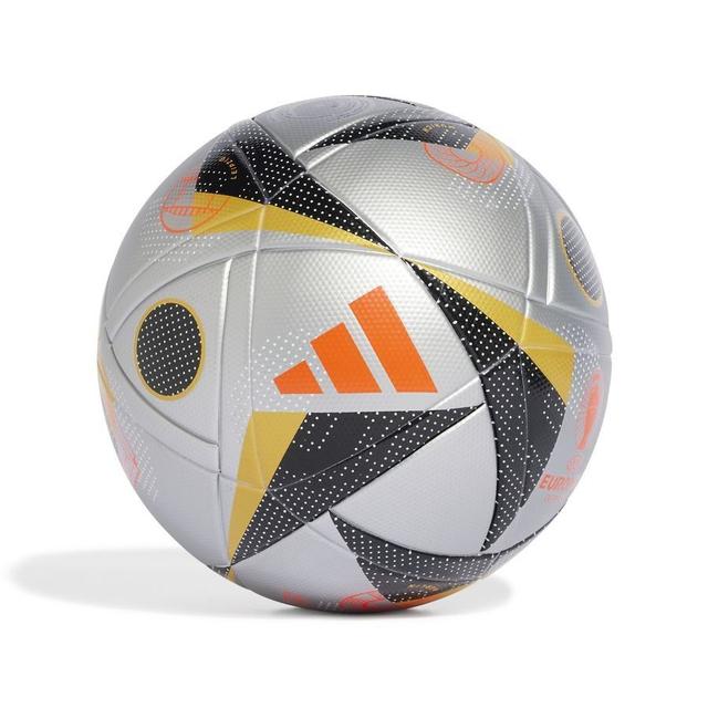 adidas Football Fussballliebe League Final Euro 2024 - Silver Metallic/gold Metallic/black, size Ball SZ. 5 on Productcaster.