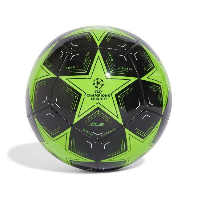 adidas Football Club Champions League 2024/25 - Solar Green/black/white, size Ball SZ. 5 on Productcaster.