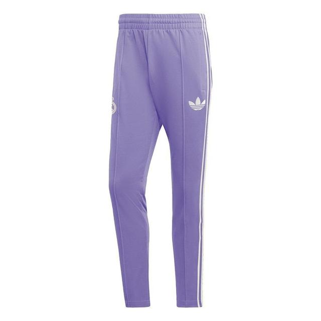 Real Madrid Track Pants Og Beckenbauer - Magic Lilac/wonder White - adidas, size Small on Productcaster.