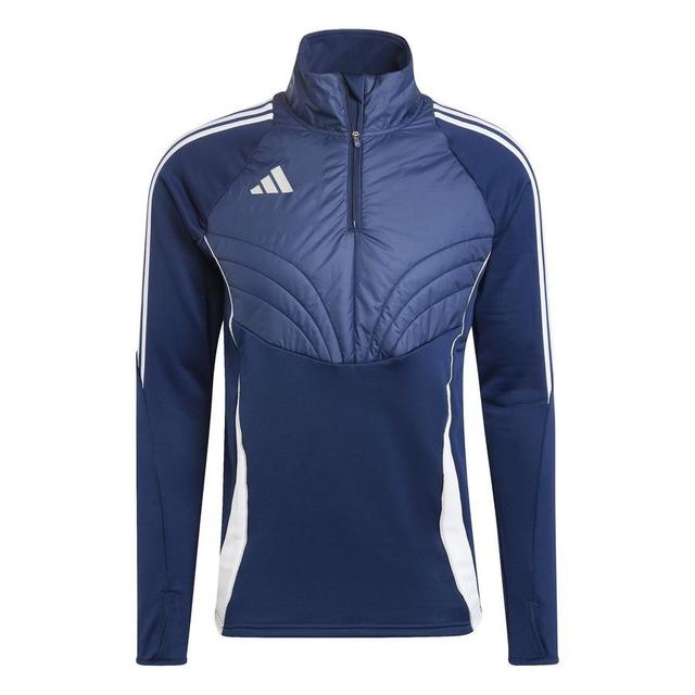 adidas Training Shirt Tiro 24 Winterized - Team Navy/white, size Large on Productcaster.