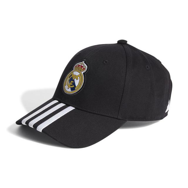 Real Madrid Baseball Cap - Black/white - , size ['One Size Medium'] on Productcaster.