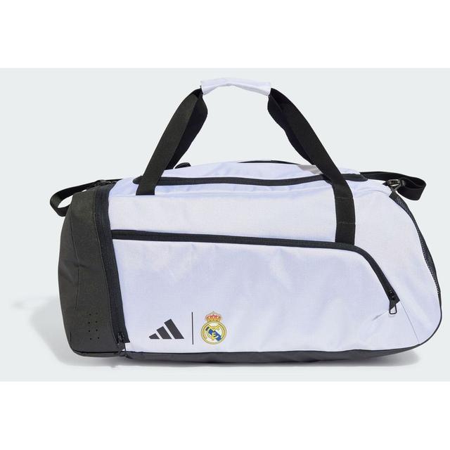 Real Madrid Duffel Bag - White/black - adidas, size One Size on Productcaster.