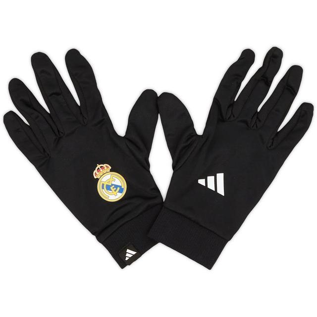 Real Madrid Player Gloves - Black/white - adidas, size X-Large on Productcaster.