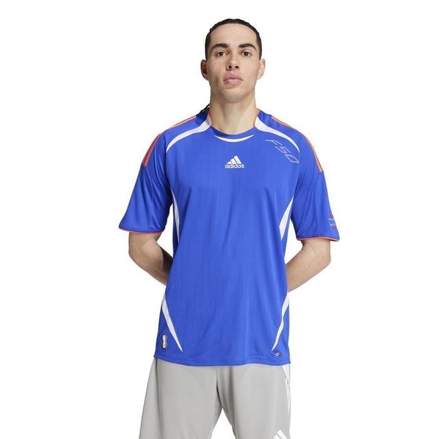 adidas Training T-shirt F50 Advancement - Lucid Blue, size Small on Productcaster.