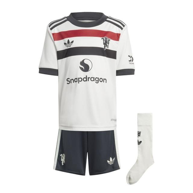 Manchester United 3rd Shirt 2024/25 Mini-kit Kids - adidas, size 110cm on Productcaster.