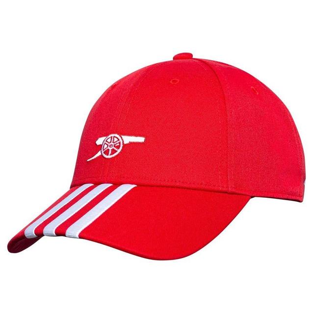 Arsenal Baseball Cap - Better Scarlet/white - , size ['One Size Medium'] on Productcaster.