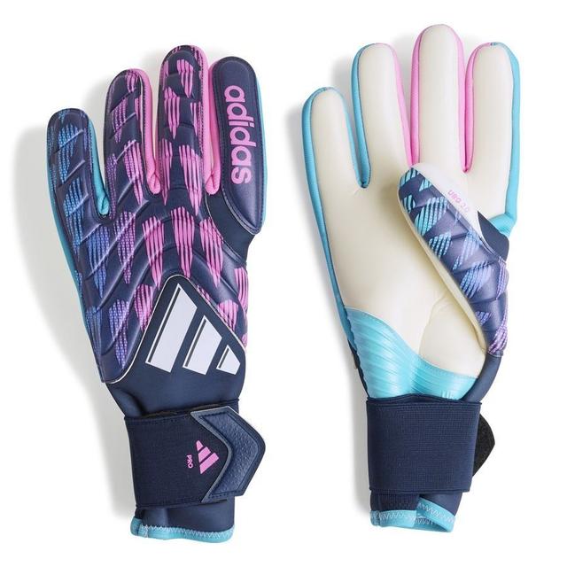 adidas Goalkeeper Gloves Copa Pro Reemergence - Legend Ink/solar Blue/solar Pink, size 10½ on Productcaster.