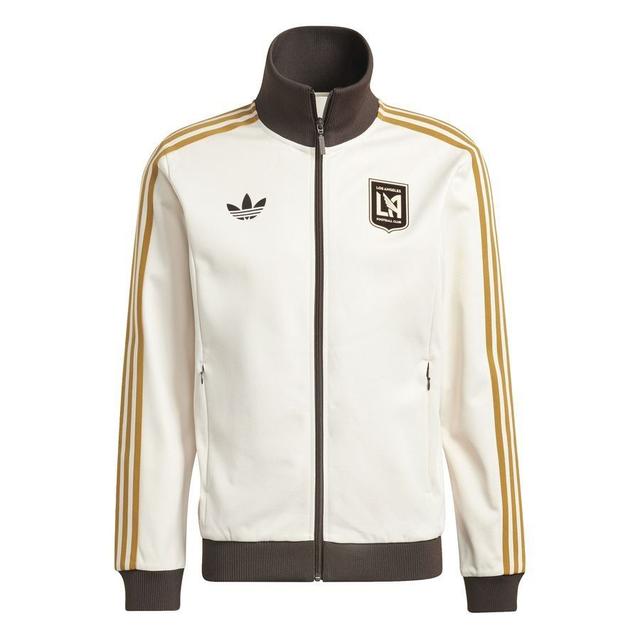 Los Angeles Fc Track Top Og Beckenbauer - Linen/brown - adidas, size X-Small on Productcaster.