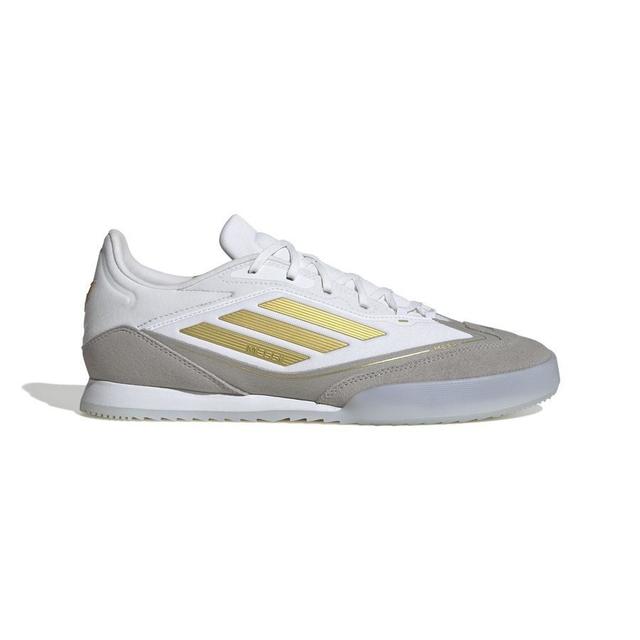 adidas F50 Messi Freestyle In Triunfo Dorado - Footwear White/gold Metallic/grey Two, size 44 on Productcaster.