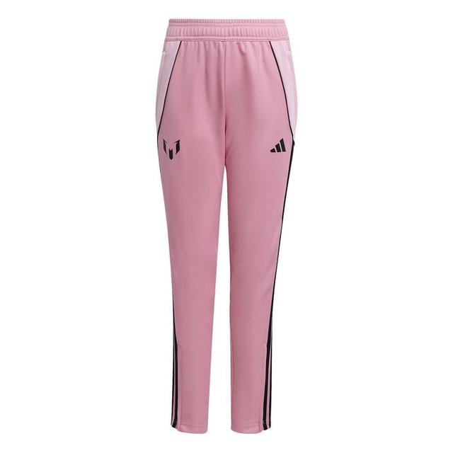 adidas Training Trousers Messi - Pink Kids, size 128 cm on Productcaster.