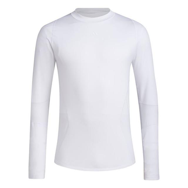 adidas Baselayer Techfit - White Long Sleeves, size Small on Productcaster.