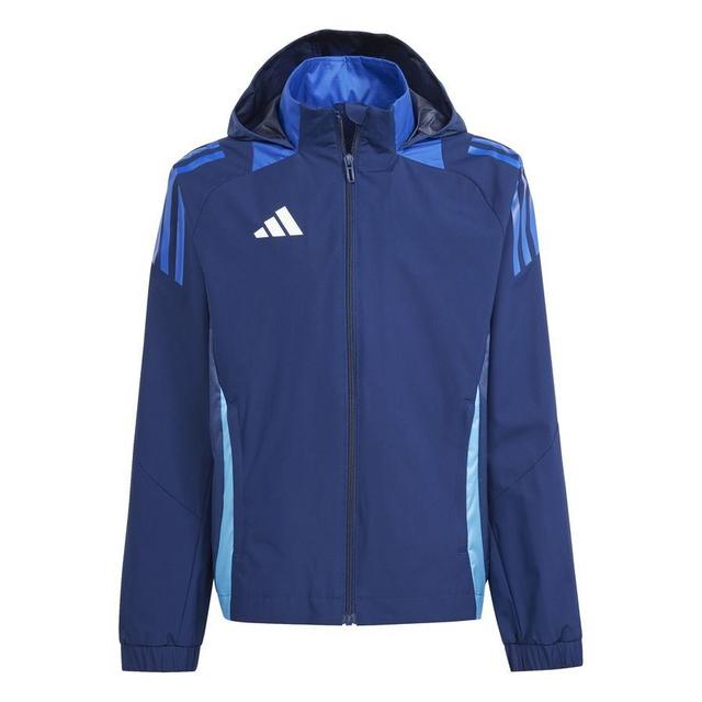 adidas Training Jacket Tiro 24 All Weather - Team Navy Kids, size 176 cm on Productcaster.