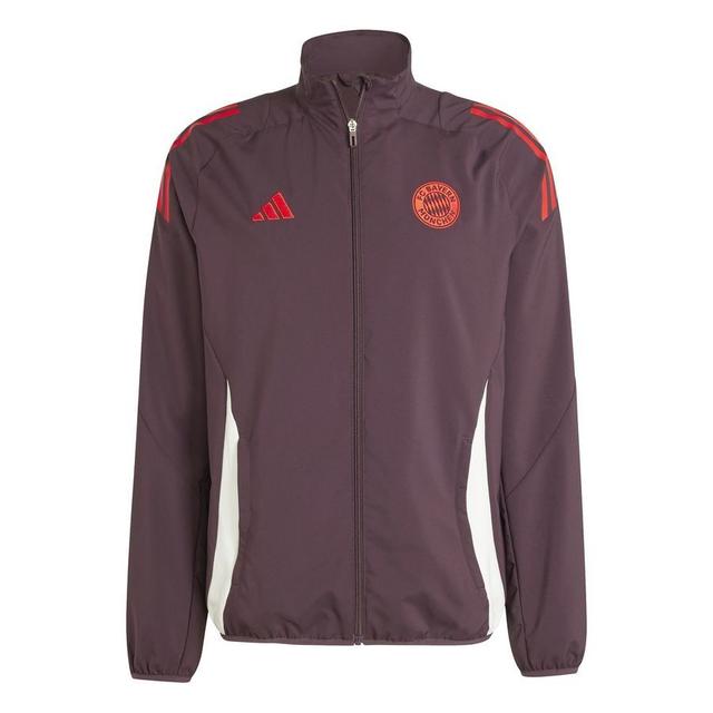 Bayern München Training Jacket Presentation Tiro 24 - Shadow Maroon/Red - adidas, size Medium on Productcaster.