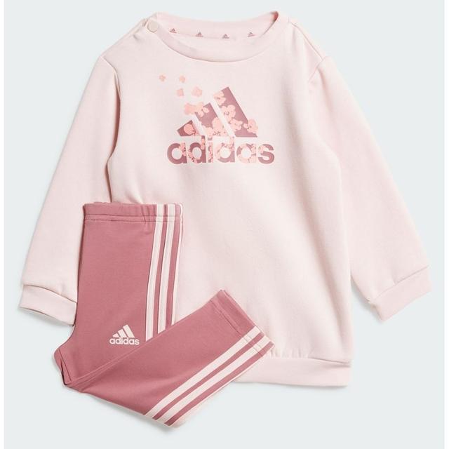 adidas Essentials Allover Print Leggings Set Kids, størrelse ['80 cm'] on Productcaster.