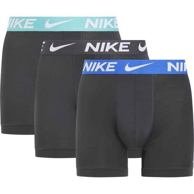 Nike Boxer Shorts 3-pack - Black/turquoise/anthracite/hyper Royal, size X-Large on Productcaster.