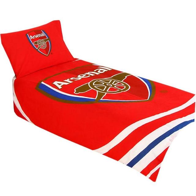 Arsenal Bedding - Red - Taylors Merchandise, size One Size on Productcaster.