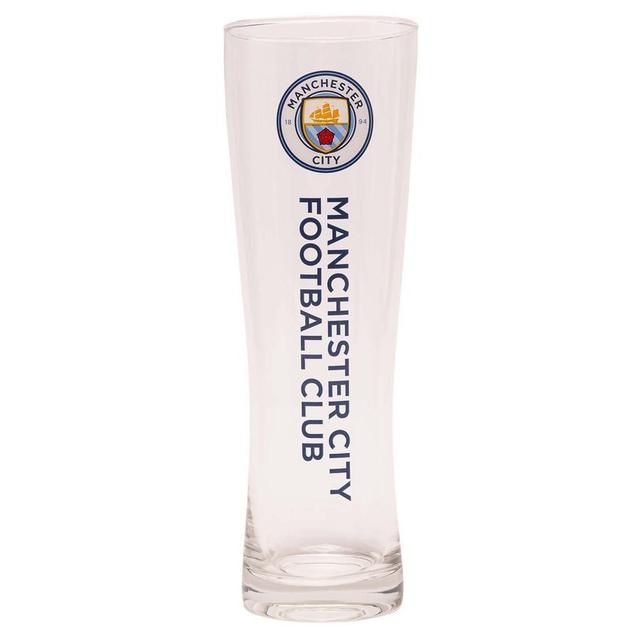 Manchester City Beer Glass - Taylors Merchandise, size One Size on Productcaster.