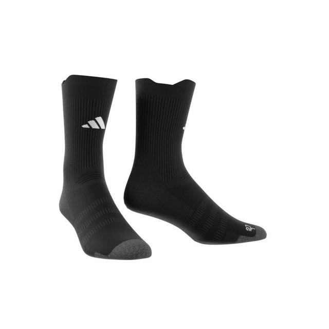 adidas Socks Performance Light Crew - Black/white, size ['43-45'] on Productcaster.