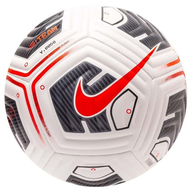 Nike Football Academy Plus - White/black/bright Crimson, size ['Ball SZ. 5'] on Productcaster.