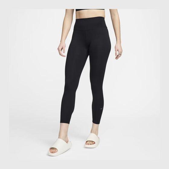 Nike One Women's High-Waisted 7/8 L BLACK/BLACK, Größe X-Small on Productcaster.