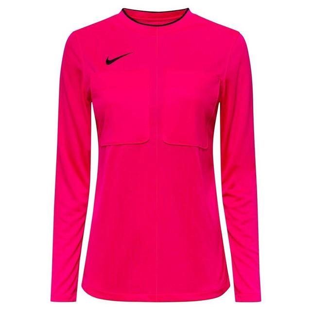 Nike Referee's Shirt II Dri-FIT - Hyper Pink/Black Long Sleeves Women, size ['Large'] on Productcaster.