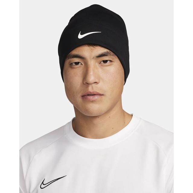 Nike Peak Beanie Dri-fit - Black/white, size One Size on Productcaster.