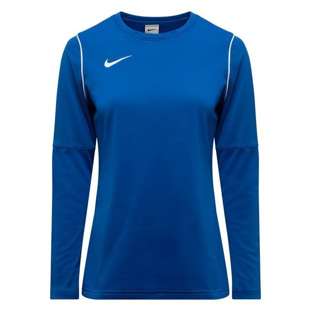 Nike Training Shirt Dri-fit Park 20 Crew - Royal Blue/white Women, size Small on Productcaster.