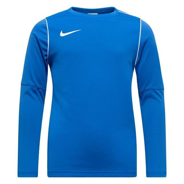 Nike Training Shirt Dri-fit Park 20 Crew - Royal Blue/white Kids, size M: 137-147 cm on Productcaster.