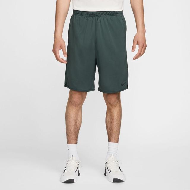 Nike Training Shorts Dri-fit Totality - Vintage Green/black, size Medium on Productcaster.