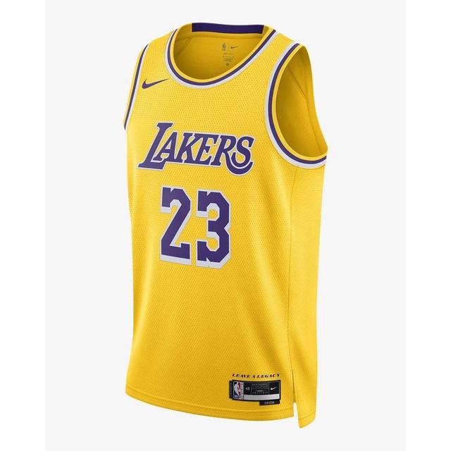 Los Angeles Lakers Icon Edition 202 Amarillo/james Lebron 23 - Nike, pointure Medium on Productcaster.