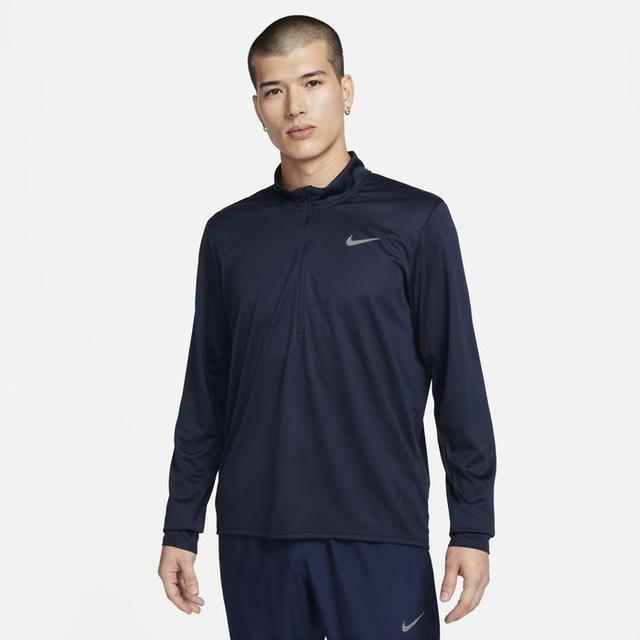 Nike Pacer Men's Dri-FIT 1/2-Zip Ru OBSIDIAN/REFLECTIVE SILV, storlek X-Large on Productcaster.