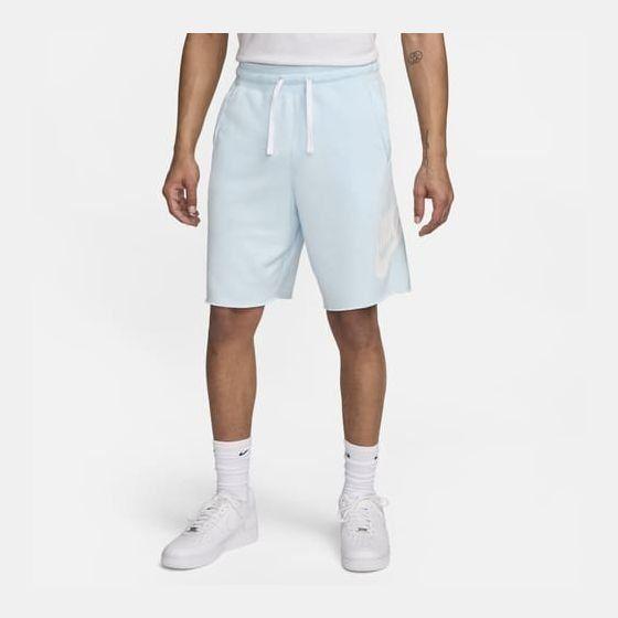 Nike Club Alumni Men's French Terry GLACIER BLUE/WHITE/WHITE, Größe Large on Productcaster.