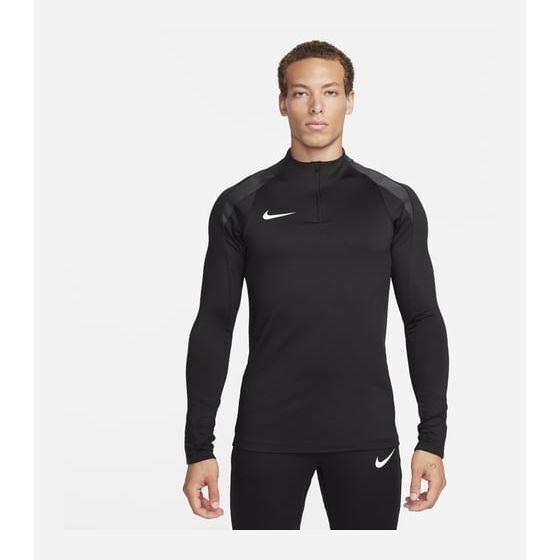 Nike Strike Men's Dri-FIT Soccer 1/ BLACK/ANTHRACITE/WHITE, maat Large on Productcaster.