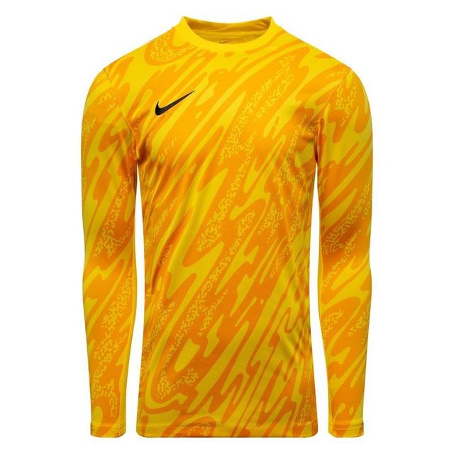 Nike Goalkeeper Shirt Dri-fit Gardien V L/s - Tour Yellow/university Gold/black, size X-Small on Productcaster.