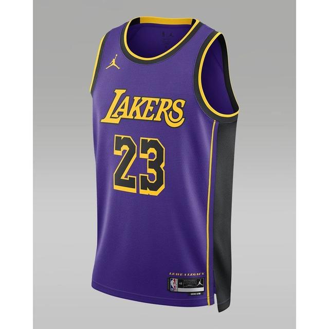 Los Angeles Lakers Statement Editio Field Purple/james Lebron 23 - Nike, Größe XX-Large on Productcaster.