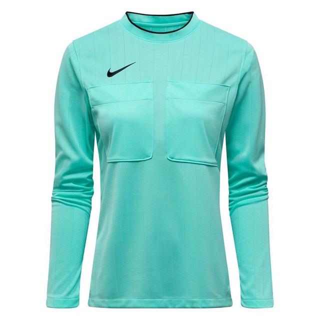 Nike Referee's Shirt II Dri-FIT - Hyper Turquoise/Black Long Sleeves Women, size XX-Large on Productcaster.