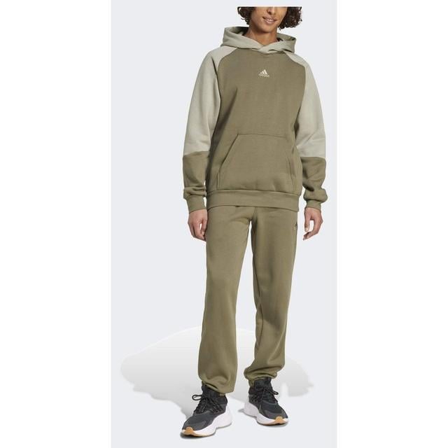 adidas Sportswear Fleece Colorblock Track Suit, størrelse ['Medium'] on Productcaster.