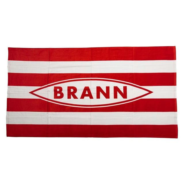 Sk Brann Striped Beach Towel 80x160cm, size One Size on Productcaster.