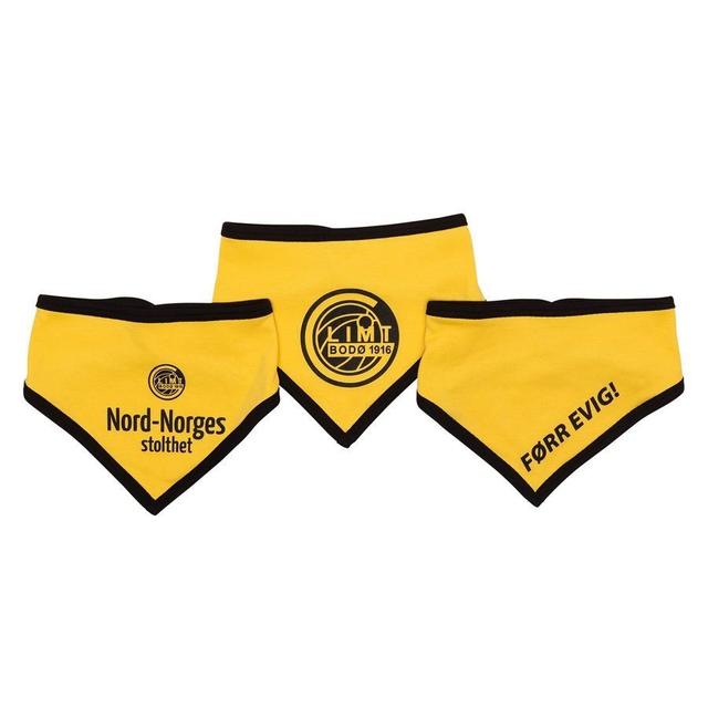 FK Bodø/Glimt Baby Bibs 3-Pack, size One Size on Productcaster.