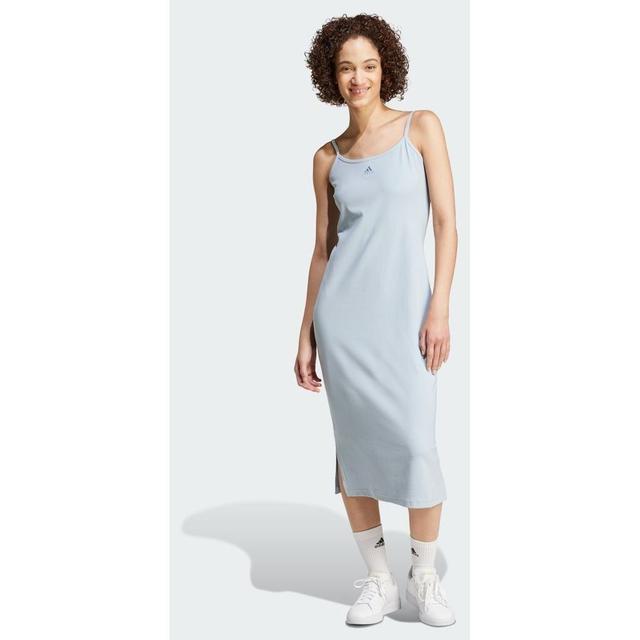 adidas All Szn Rib Fitted Midi Dress, størrelse XX-Large on Productcaster.