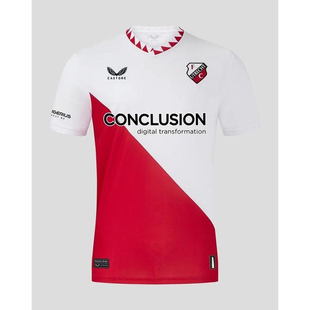 Fc Utrecht Home Shirt 2024/25 - Castore, size Medium on Productcaster.