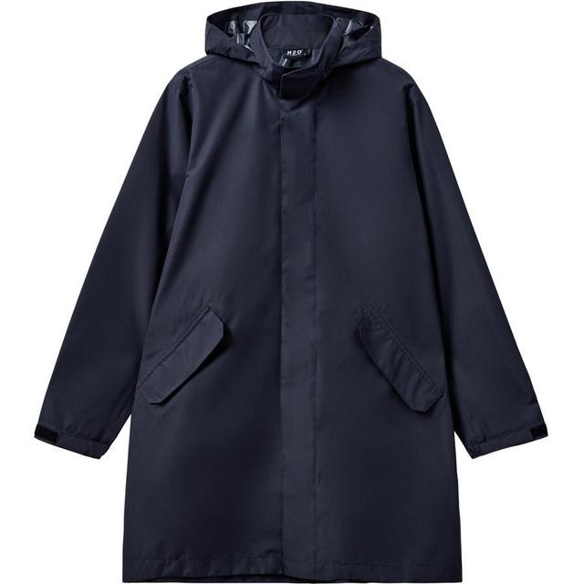 H2O Rain Jacket Rømø Long - Navy, size Medium on Productcaster.