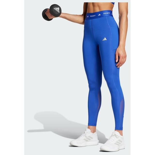 adidas Techfit Stash Pocket Full-length Tights, storlek XX-Small on Productcaster.