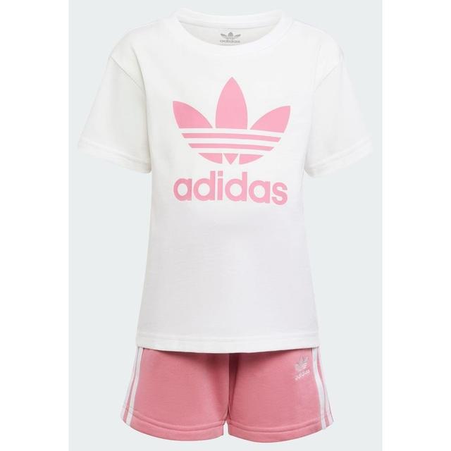 adidas Original Adicolor Shorts T-shirt Set Barn, storlek 104 cm on Productcaster.