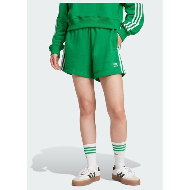 adidas Original 3-streifen French Terry Shorts, Größe X-Small on Productcaster.